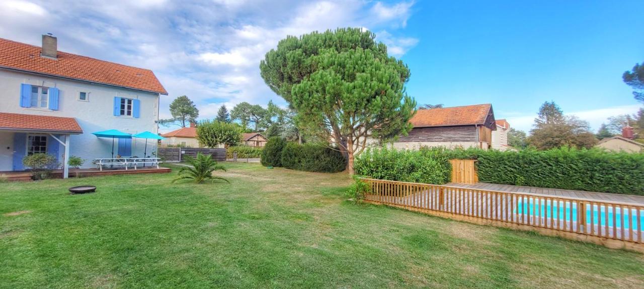 Charmante Maison Dans Les Landes X 10 Avec Piscine Et Salle D Escalade Lue Eksteriør billede