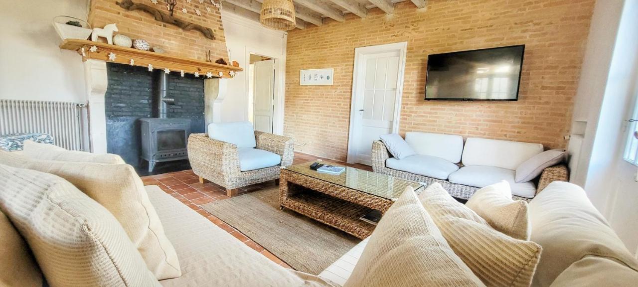 Charmante Maison Dans Les Landes X 10 Avec Piscine Et Salle D Escalade Lue Eksteriør billede