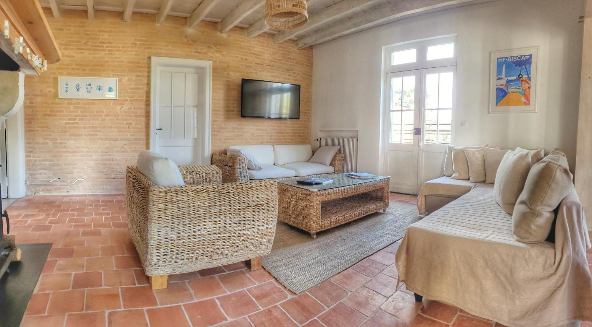 Charmante Maison Dans Les Landes X 10 Avec Piscine Et Salle D Escalade Lue Eksteriør billede