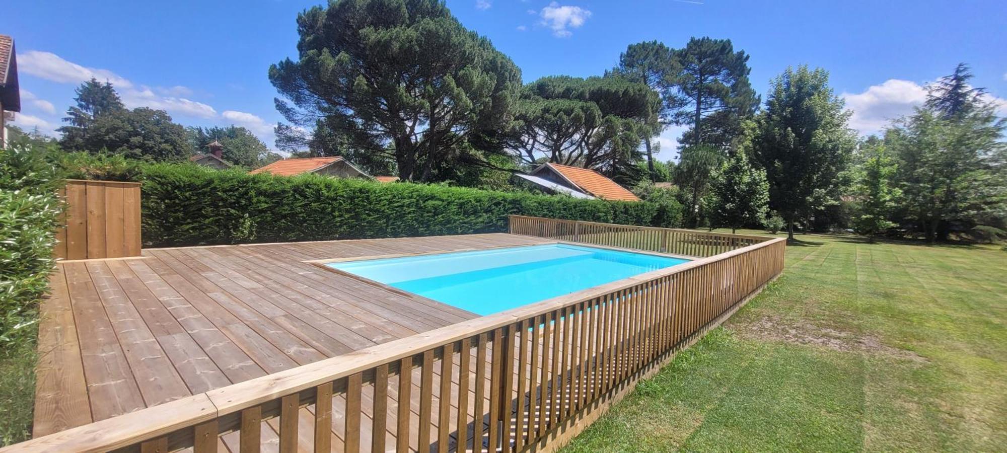 Charmante Maison Dans Les Landes X 10 Avec Piscine Et Salle D Escalade Lue Eksteriør billede