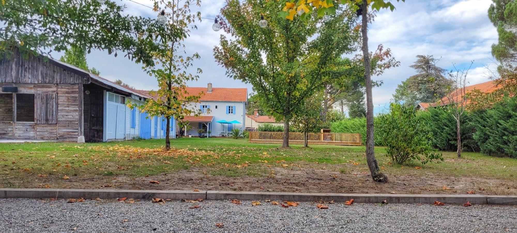 Charmante Maison Dans Les Landes X 10 Avec Piscine Et Salle D Escalade Lue Eksteriør billede